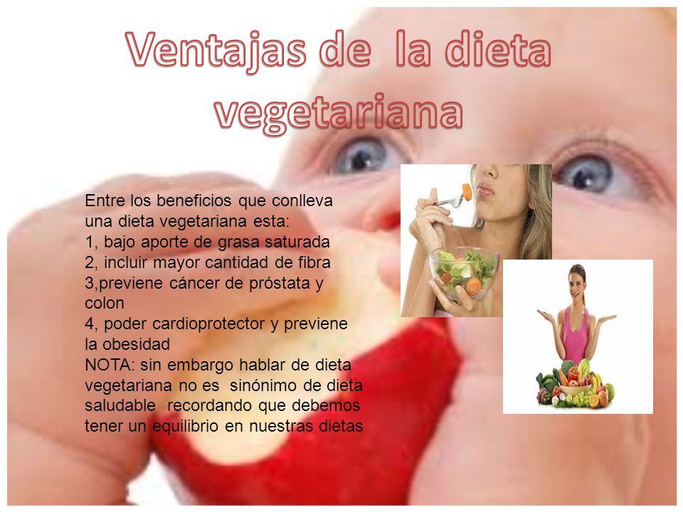 ventajas de una dieta vegetariana